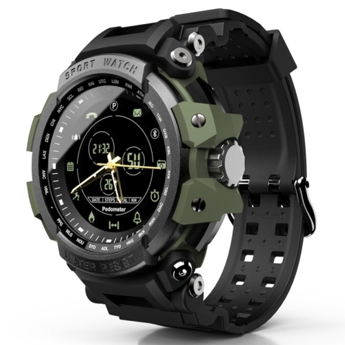 

Lokmat MK28 1.4 inch FSTN Screen IP68 Waterproof Smart Watch, Support Information Reminder / Remote Camera / Sport Record(Green)