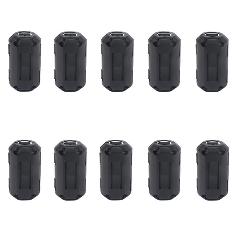 

10 PCS 9mm Anti-interference Degaussing Ring Ferrite Ring Cable Clip Core Noise Suppressor Filter