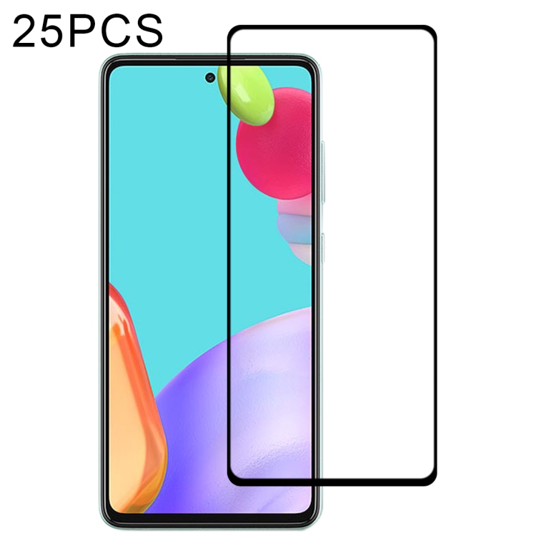 

For Samsung Galaxy A52 5G / 4G 25 PCS Full Glue Full Screen Tempered Glass Film