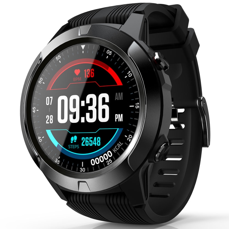 

Lokmat TK04 1.3 inch IPS Touch Screen IP67 Waterproof Smart Watch, Support Sleep Bluetooth Call & Music Play / Heart Rate Monitor / Blood Pressure Monitor(Black)