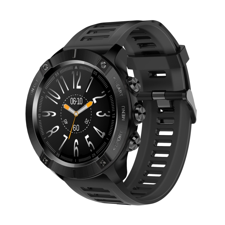 

Lokmat ZEUS 1.28 inch TFT LCD Screen IP68 Waterproof Smart Watch, Support Sleep Monitor / Heart Rate Monitor / Blood Pressure Monitor(Black)