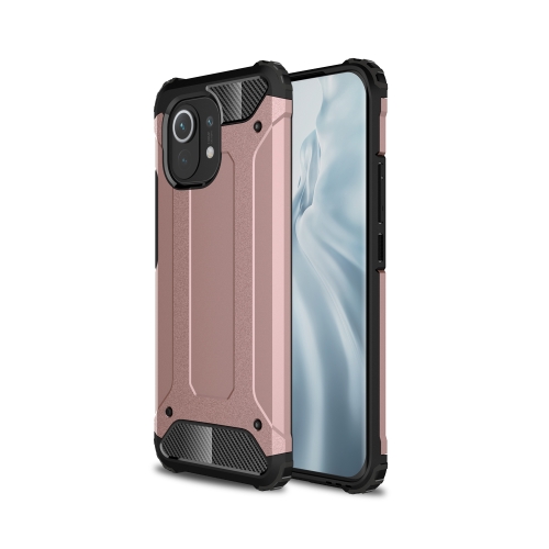 

For Xiaomi Mi 11 Magic Armor TPU + PC Combination Case(Rose Gold)
