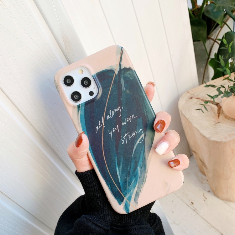 

Watercolor Painting Series Half Coverage IMD Workmanship Protective Case For iPhone 12 mini(DX-51)