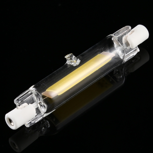 

R7S 110V 5W 78mm COB LED Bulb Glass Tube Replacement Halogen Lamp Spot Light(6000K White Light)