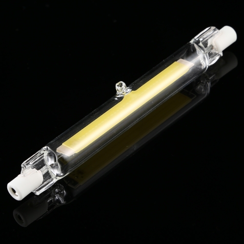 

R7S 220V 13W 118mm COB LED Bulb Glass Tube Replacement Halogen Lamp Spot Light, 4000K Natural White Light