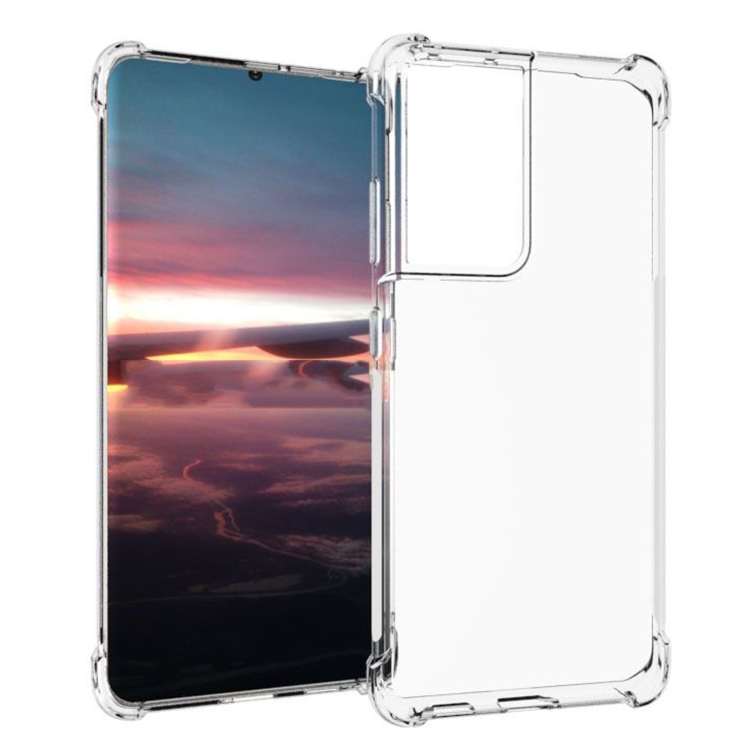 

For Samsung Galaxy S21 Ultra 5G Shockproof Non-slip Waterproof Thickening TPU Protective Case