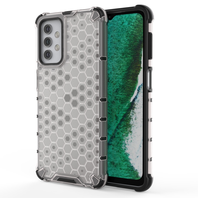 

For Samsung Galaxy A32 5G Shockproof Honeycomb PC + TPU Case(White)