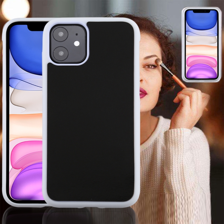 

For iPhone 11 TPU + PC Anti-Gravity Dropproof Protective Back Cover(White)
