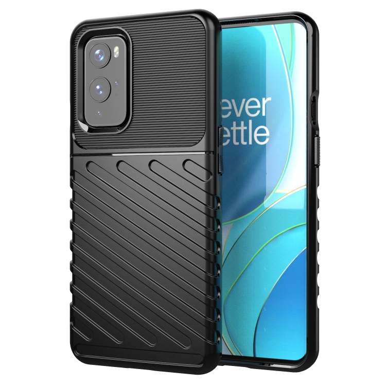

For OnePlus 9 Thunderbolt Shockproof TPU Protective Soft Case(Black)