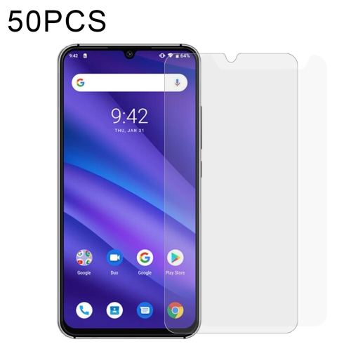 

For Umidigi A5 Pro 50 PCS 0.26mm 9H 2.5D Tempered Glass Film