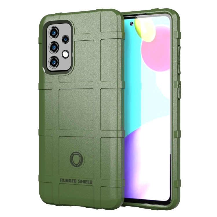 

For Samsung Galaxy A52 5G / 4G All Inclusive Shockproof TPU Protective Case(Green)