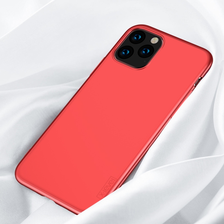 

For iPhone 11 Pro X-level Guardian Series Ultra-thin All-inclusive Shockproof TPU Case(Red)