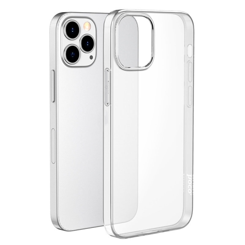 

hoco Light Series TPU Soft Phone Protective Case For iPhone 12 / 12 Pro(Transparent)