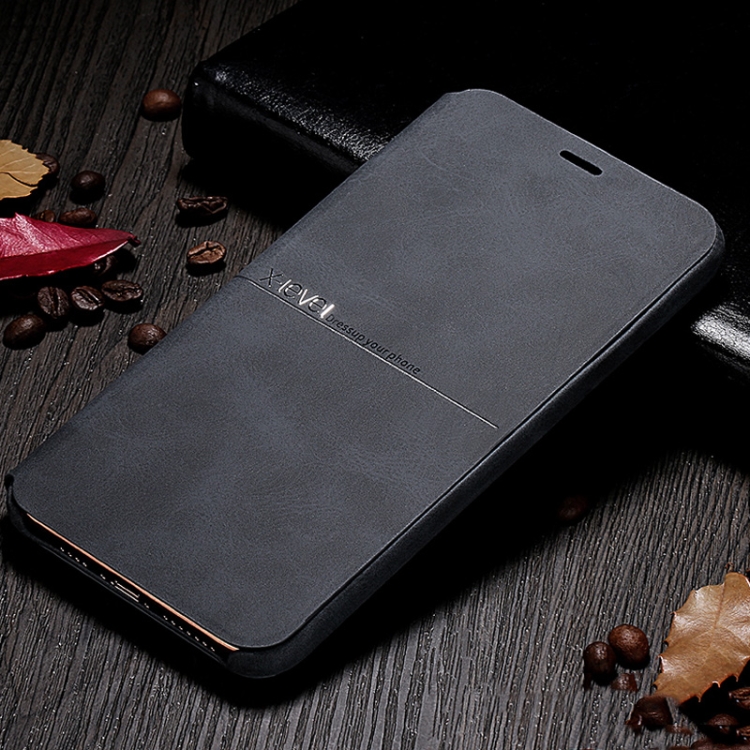 

For iPhone 11 Pro X-level Extreme Series Horizontal Flip TPU + PU Leather Case with Holder(Black)