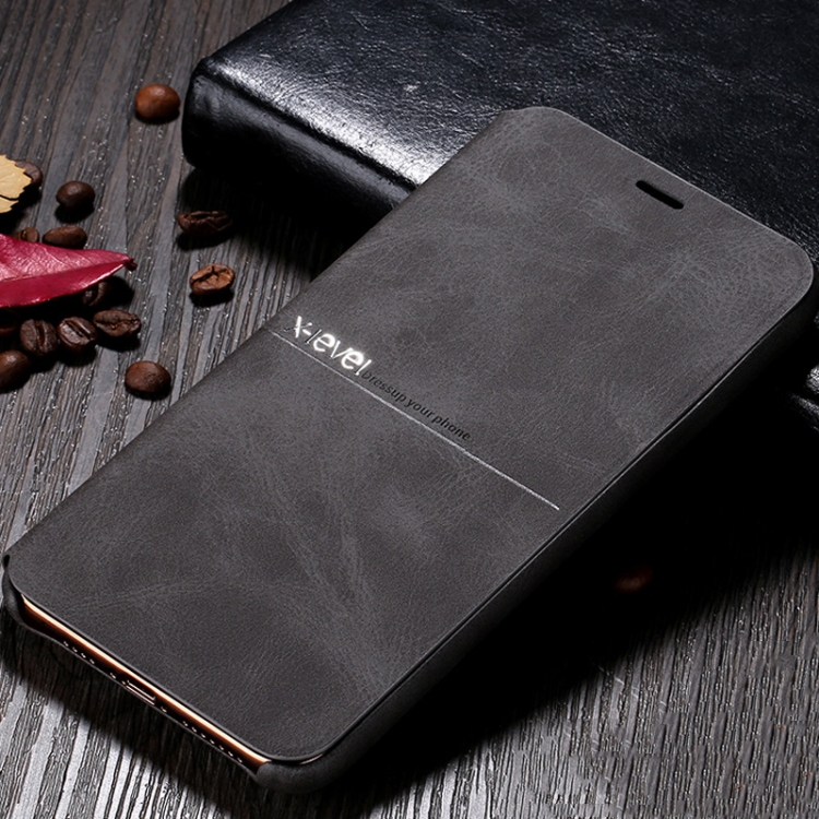 

For iPhone 11 Pro Max X-level Extreme Series Horizontal Flip TPU + PU Leather Case with Holder(Coffee)