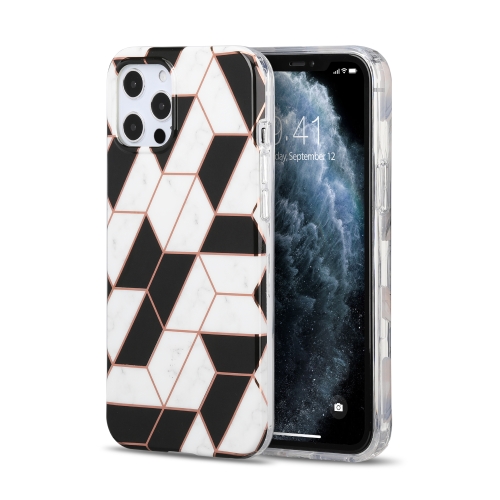 

Splicing Marble Pattern Gilding TPU Protective Case For iPhone 11 Pro Max(TM19)