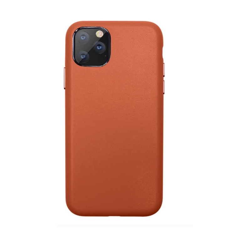 

For iPhone 11 Pro JOYROOM Piaget Series Shockproof PC + PU Protective Case(Brown)