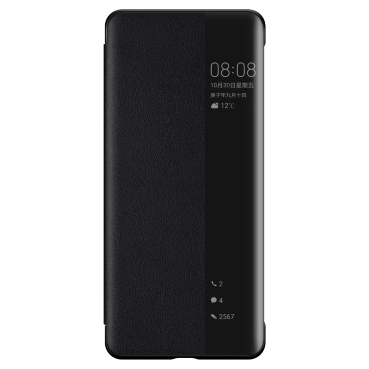 

For Huawei Mate 40 Original Huawei Smart View Window Horizontal Flip Leather Case(Black)