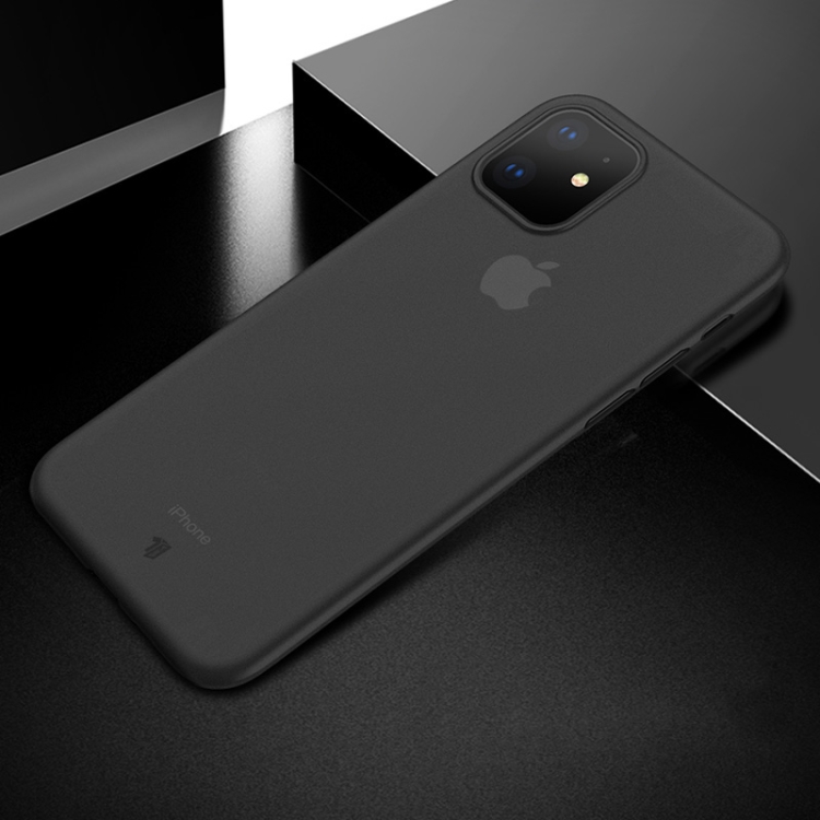 

For iPhone 11 X-level Wing Series Ultra-thin Matted PP Case(Transparent Black)