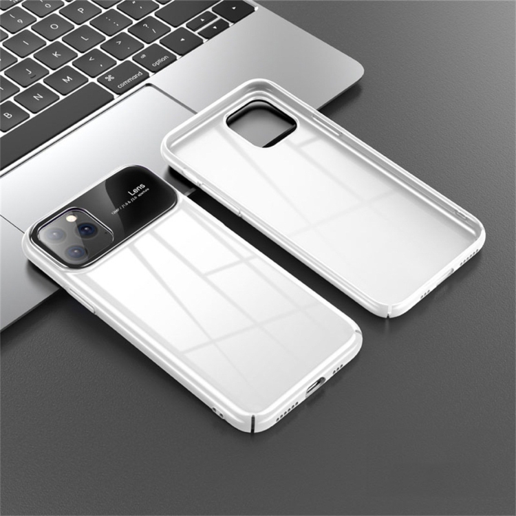 

For iPhone 11 Pro JOYROOM Zhizhen Series PC + Tempered Glass Protective Case(White)