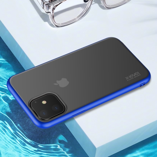 

For iPhone 11 X-level Beetle Series All-inclusive PC + TPU Case(Blue)