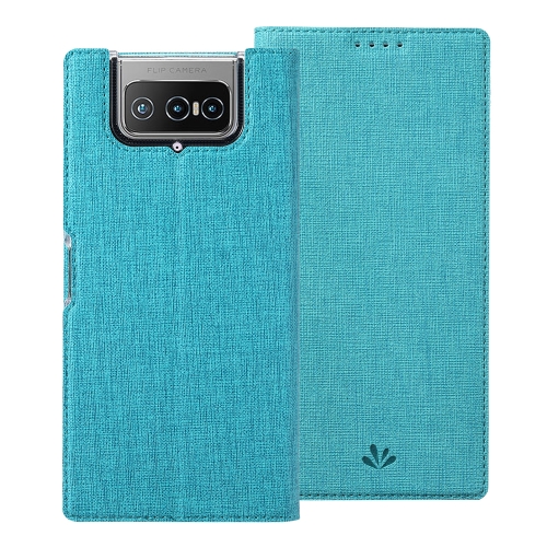 

For Asus Zenfone 7 ZS670KS ViLi DMX Series Shockproof TPU + PU Leather Magnetic Attraction Horizontal Flip Case with Card Slot & Holder(Blue)