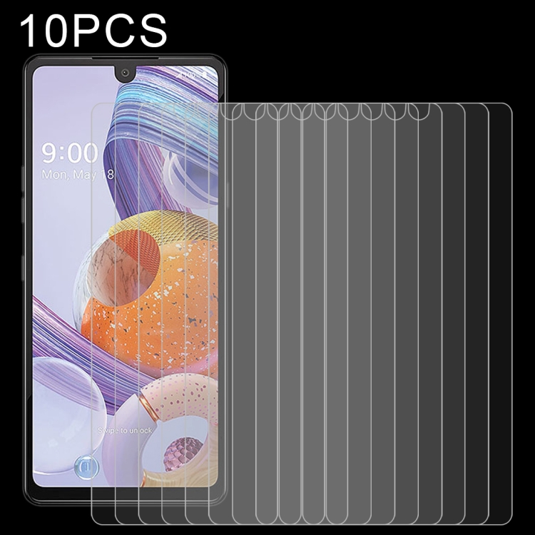 

For LG Stylo 6 10 PCS 0.26mm 9H 2.5D Tempered Glass Film
