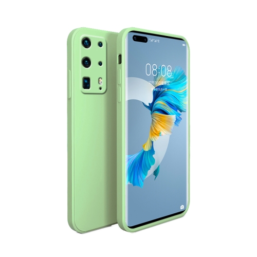 

For Huawei P40 Pro Plus Liquid Silicone Full Coverage Shockproof Magsafe Case(Matcha Green)