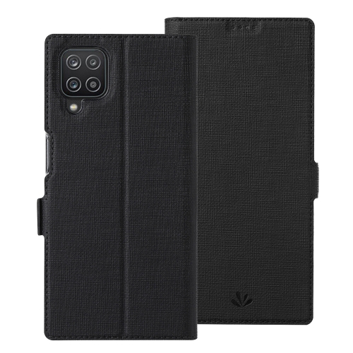 

For Samsung Galaxy A12 5G ViLi K Series Shockproof TPU + PU Leather Magnetic Buckle Horizontal Flip Case with Card Slots & Wallet & Holder(Black)