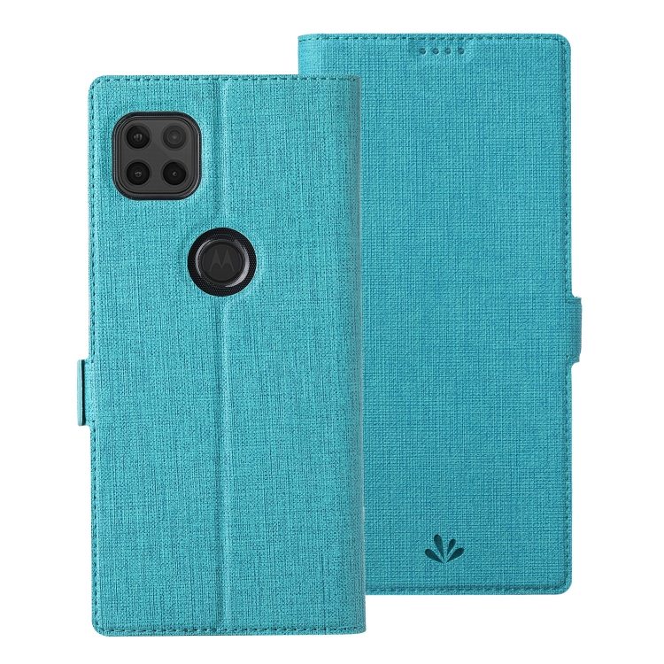 

For Motorola Moto G 5G ViLi K Series Shockproof TPU + PU Leather Magnetic Buckle Horizontal Flip Case with Card Slots & Wallet & Holder(Blue)