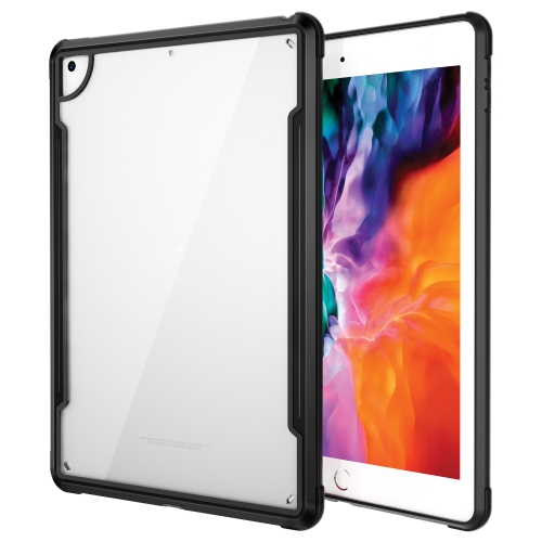 

iPAKY Thunder Series Aluminum Frame + TPU Bumper + Clear PC Shockproof Case For iPad 10.2(Black)