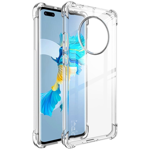 

For Huawei Mate 40 Pro 5G IMAK All-inclusive Shockproof Airbag TPU Case with Screen Protector(Transparent)