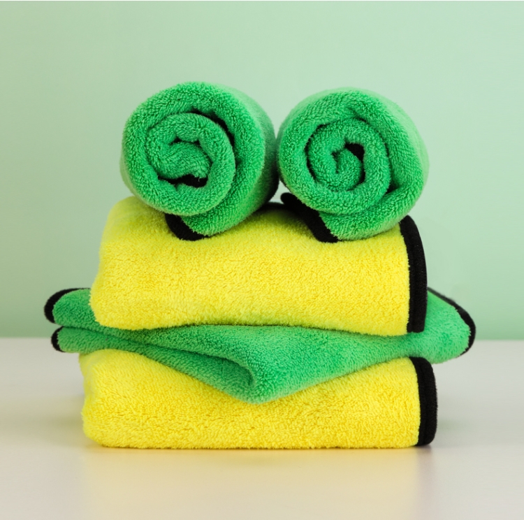 

5 PCS / Set ROCK High Density Coral Velvet Car Wash Towel