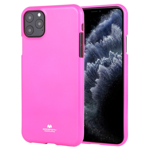 

For iPhone 11 Pro MERCURY GOOSPERY JELLY TPU Fluorescence Shockproof and Scratch Case(Pink)