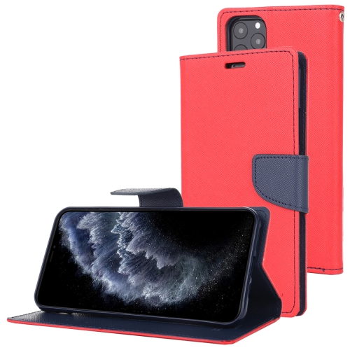 

For iPhone 11 Pro MERCURY GOOSPERY FANCY DIARY Horizontal Flip Leather Case with Holder & Card Slots & Wallet(Red)