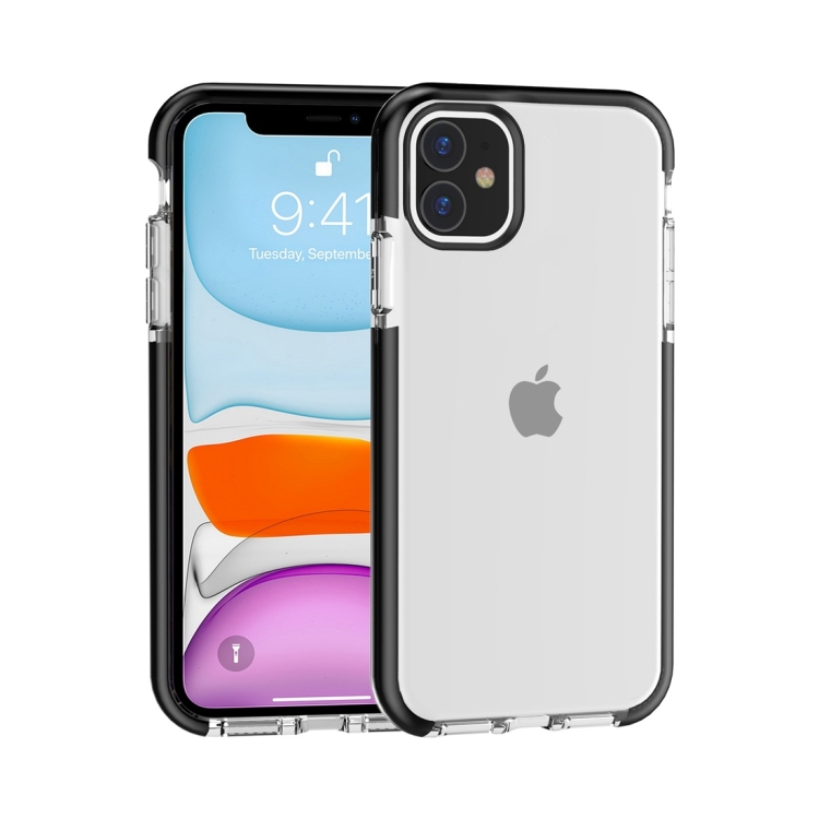 

For iPhone 11 Highly Transparent Soft TPU Case(Black)