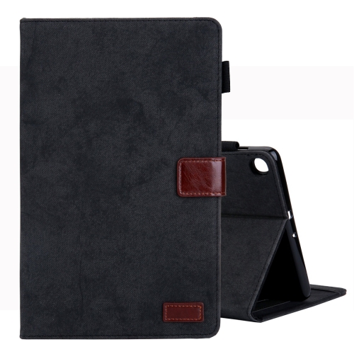 

For Galaxy Tab A 8.0 (2019) / T290 Business Style Horizontal Flip Leather Case, with Holder & Card Slot & Photo Frame & Sleep / Wake-up Function(Black)