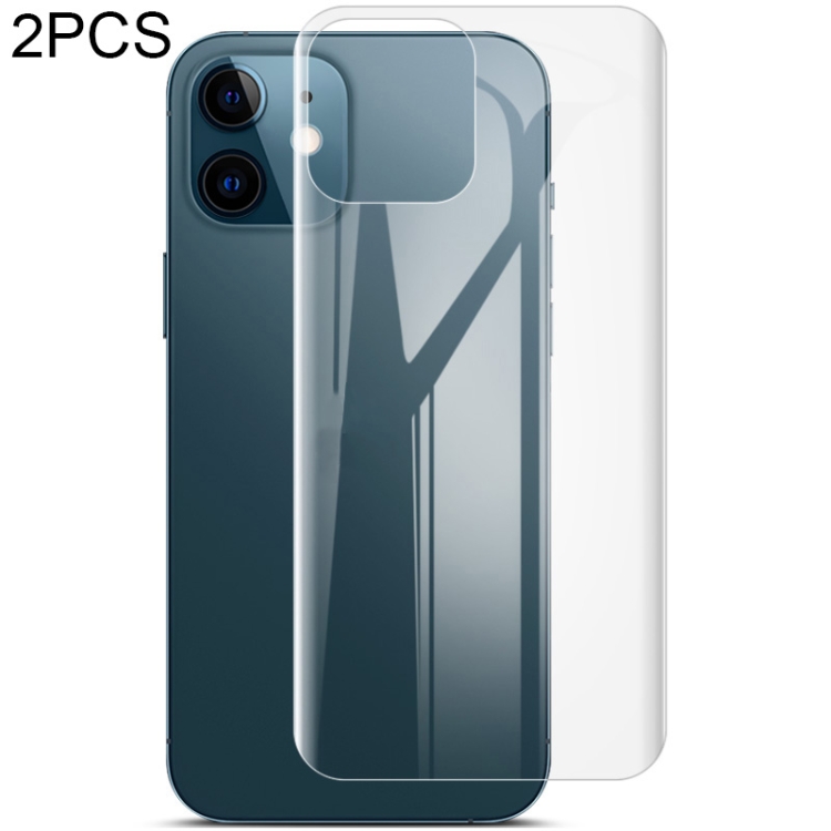 

2 PCS IMAK 0.15mm Curved Full Screen Protector Hydrogel Film Back Protector For iPhone 12 mini