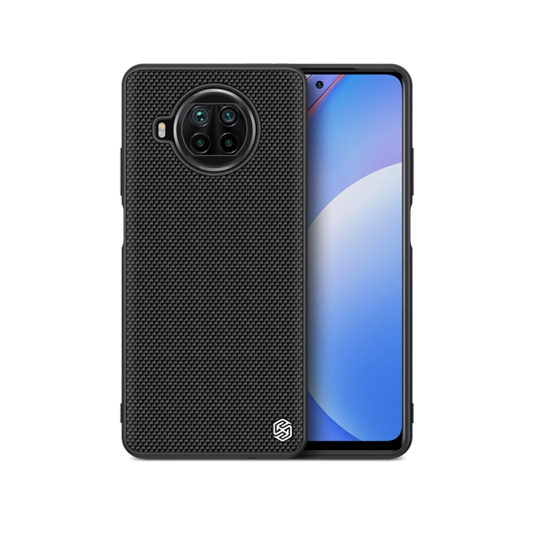 

For Xiaomi Mi 10T Lite 5G NILLKIN 3D Textured Nylon Fiber TPU Case(Black)