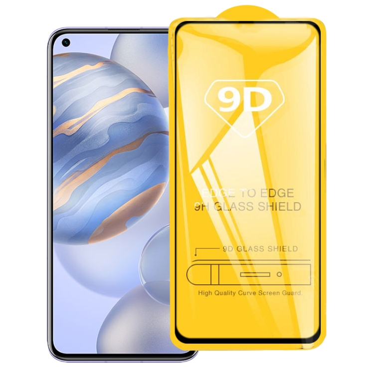 

For Huawei Honor 30 9D Full Glue Full Screen Tempered Glass Film