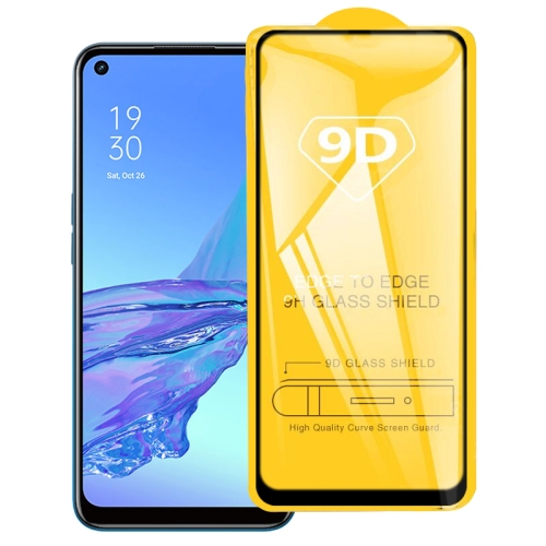 

For OPPO A53 2020 9D Full Glue Full Screen Tempered Glass Film