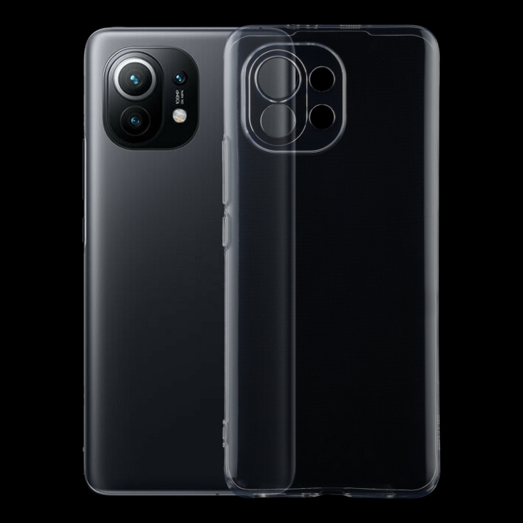 

For Xiaomi Mi 11 0.75mm Ultra-thin Transparent TPU Soft Protective Case