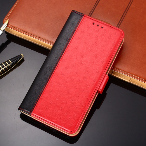 

For Huawei Mate 30 Pro Ostrich Texture PU + TPU Horizontal Flip Leather Case with Holder & Card Slots & Wallet(Red)