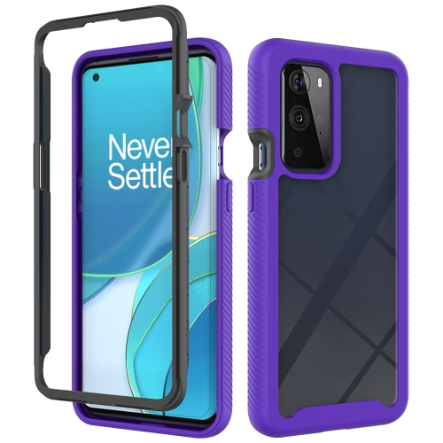 

For OnePlus 9 Pro Starry Sky Solid Color Series Shockproof PC + TPU Protective Case(Purple)