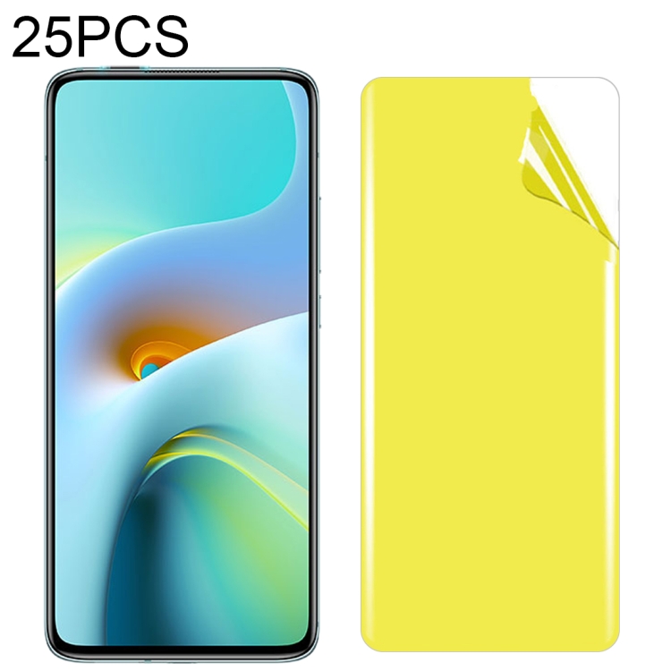 

For Xiaomi Redmi K30 Ultra 25 PCS Soft TPU Full Coverage Front Screen Protector