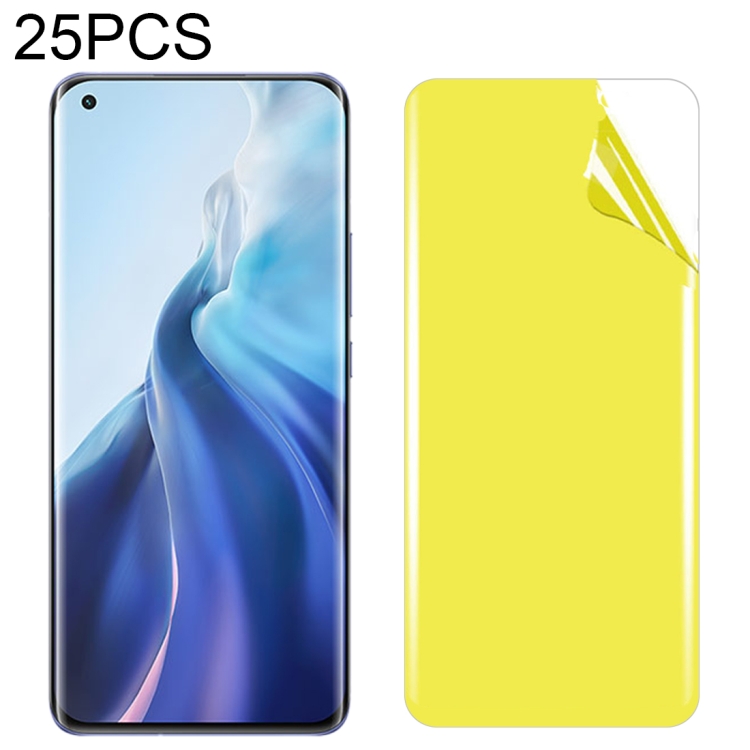 

For Xiaomi Mi 11 25 PCS Soft TPU Full Coverage Front Screen Protector