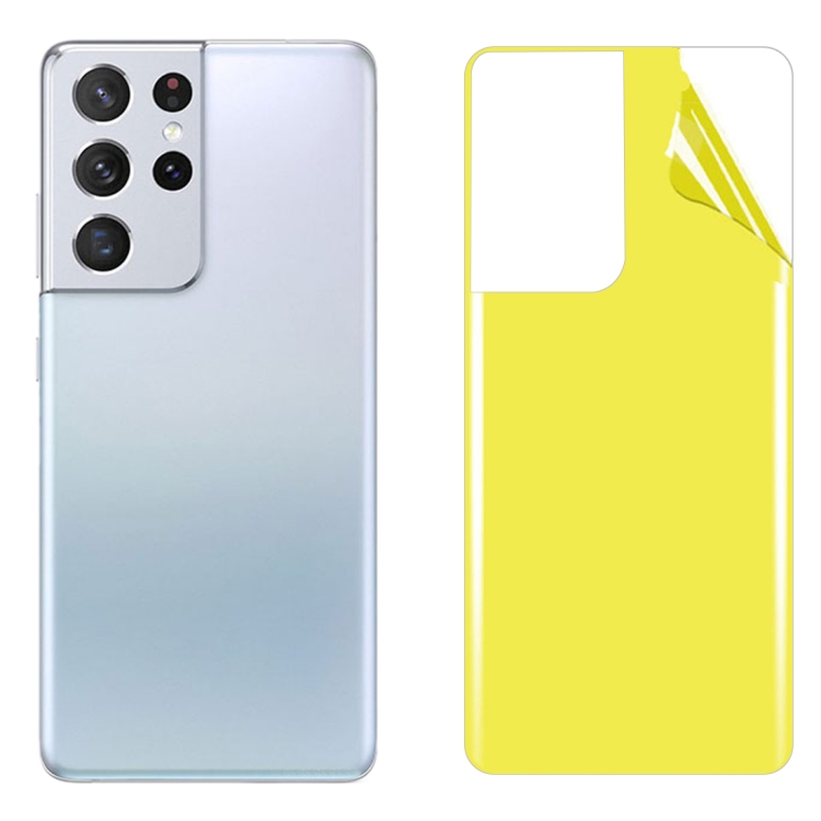 

For Samsung Galaxy S21 Ultra 5G Soft TPU Full Coverage Rear Screen Protector