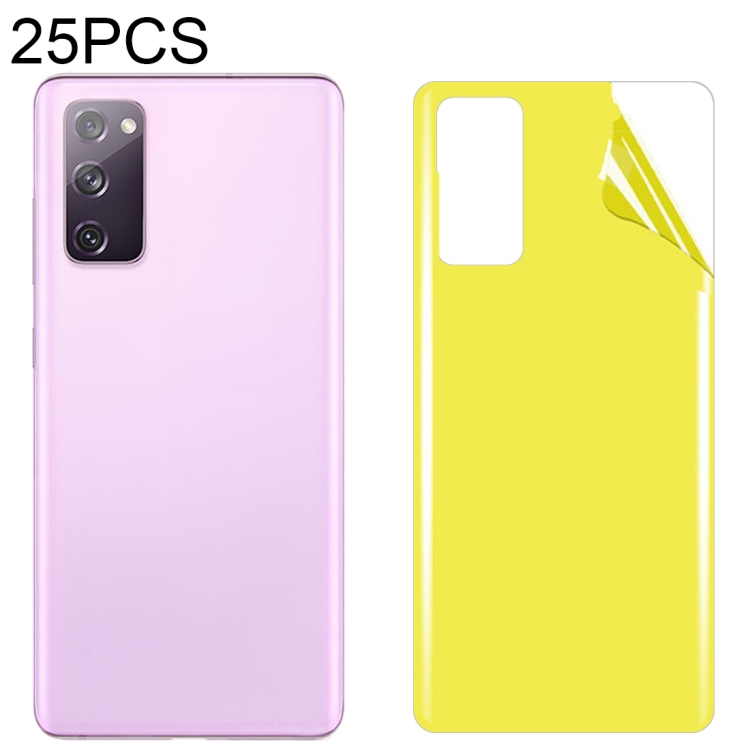 

For Samsung Galaxy S20 FE 5G 25 PCS Soft TPU Full Coverage Rear Screen Protector