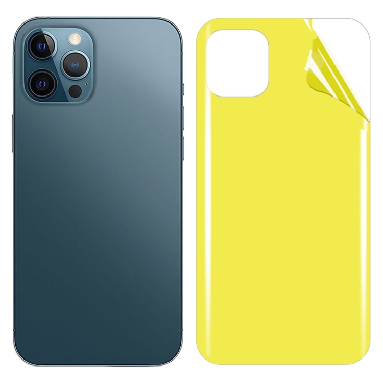 

Soft TPU Full Coverage Rear Screen Protector For iPhone 12 Pro