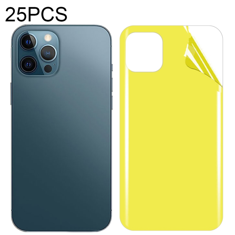 

25 PCS Soft TPU Full Coverage Rear Screen Protector For iPhone 12 Pro Max